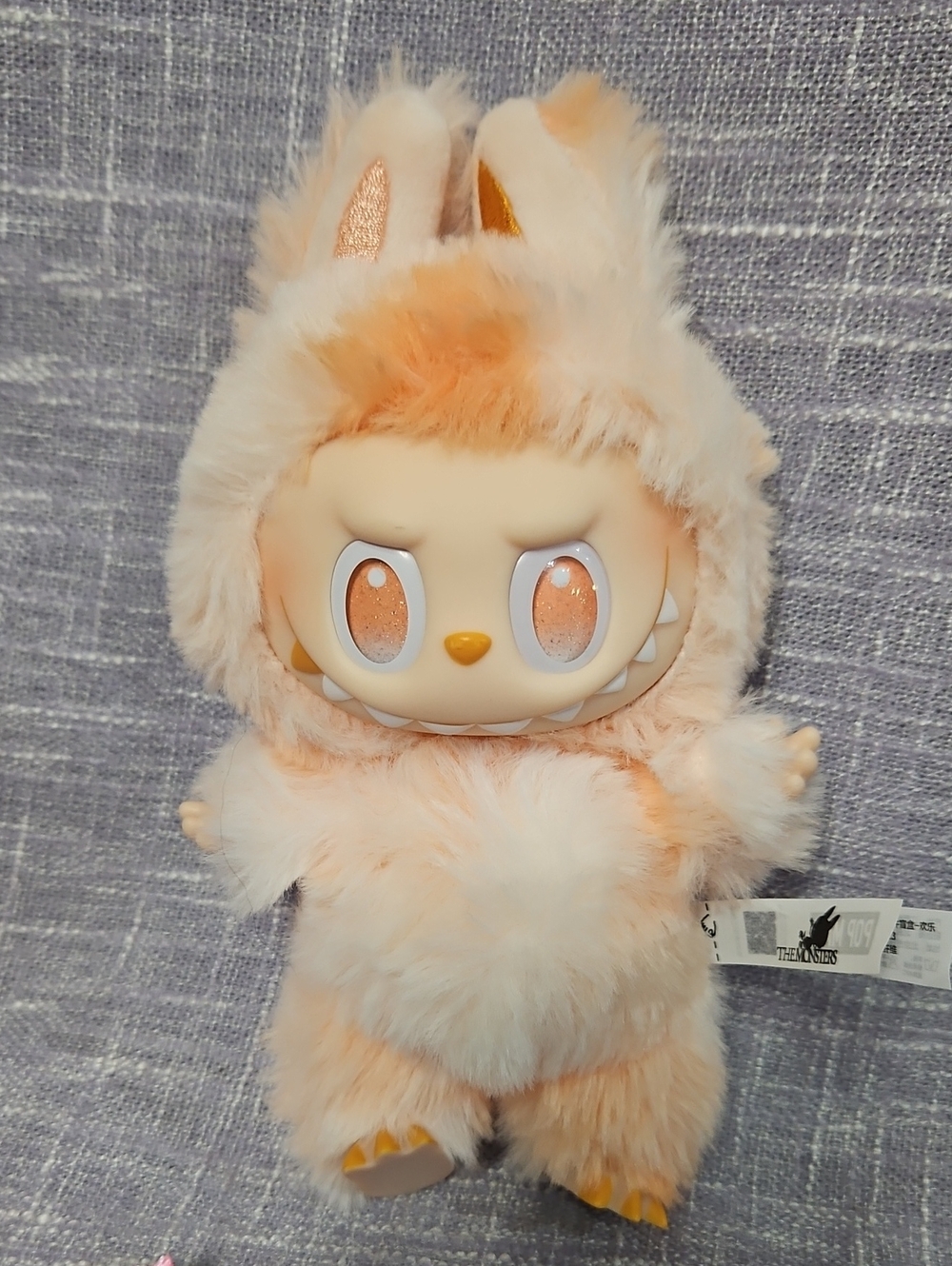 POP MART Labubu Big Into Energy Plush Pendant - HAPPINESS